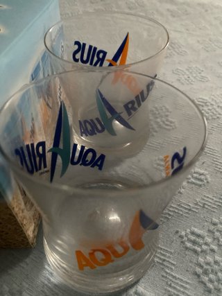 4 vasos promoción Aquarius