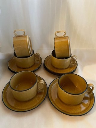 Set 6 Tazze Vintage Tognana Impilabili anni ‘70