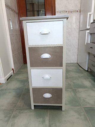 Cajonera de madera