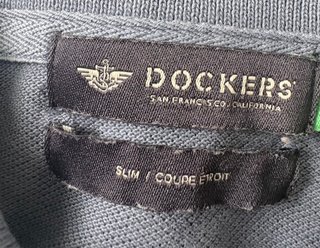 Polo Dockers Azul Talla M