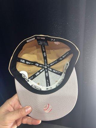 Gorra New Era Beige NY Heart