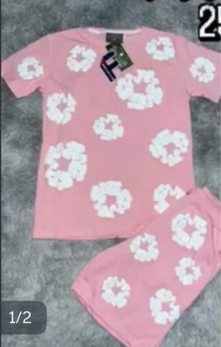 Conjunto Chándal Flores Rosa Talla M