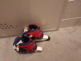 Patines Oxelo Azules y Rojos