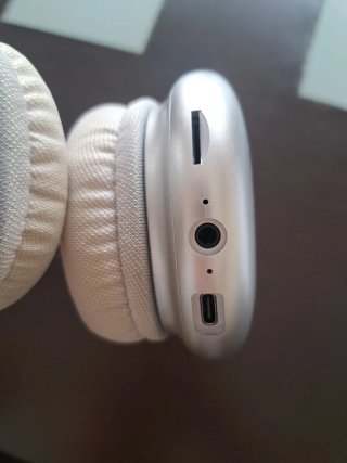 Auriculares Inalámbricos Silver/White