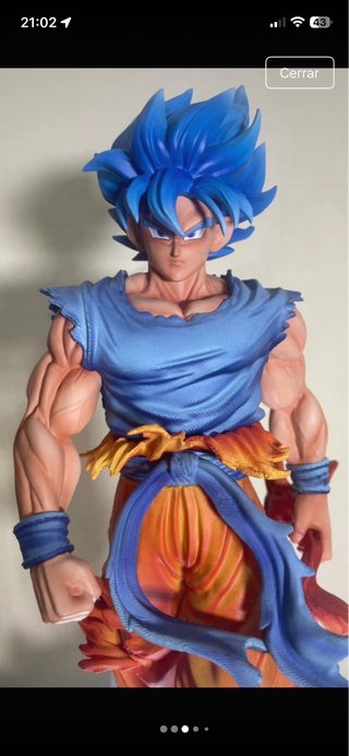 Figura Goku Blue y Red