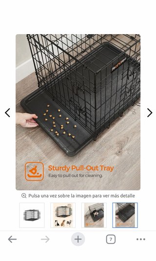 Jaula transportin metalica perros o gatos