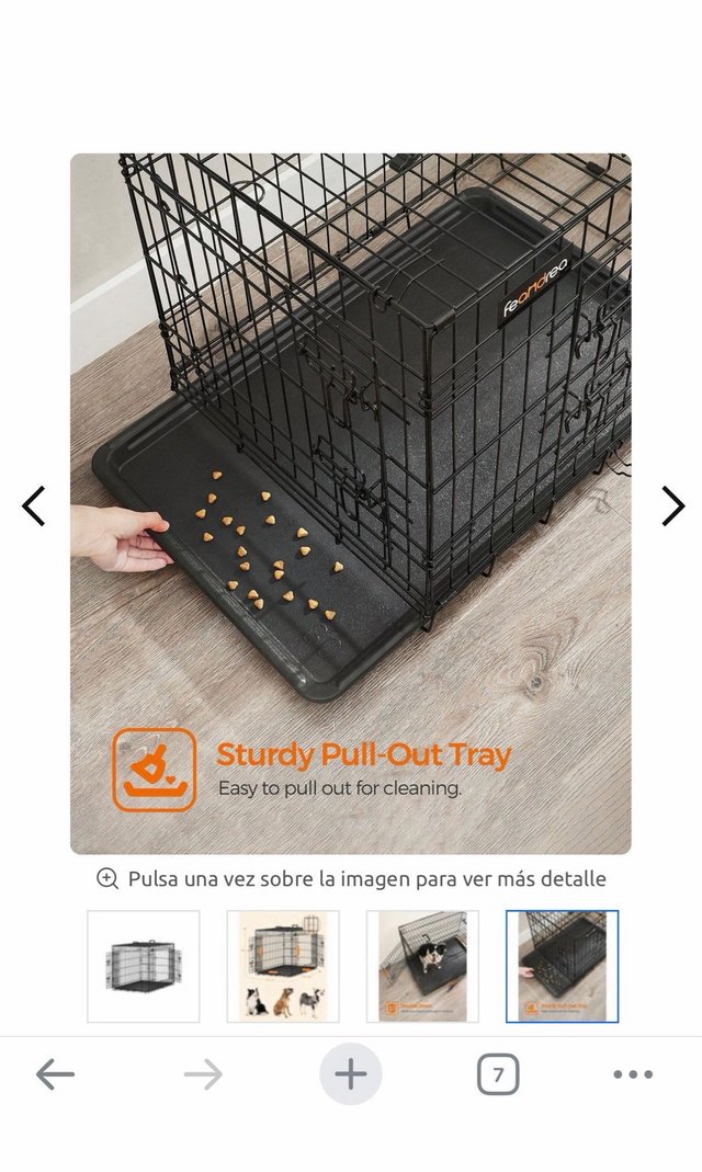 Jaula transportin metalica perros o gatos
