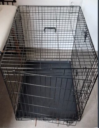 Jaula transportin metalica perros o gatos