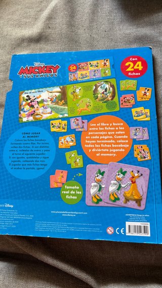 Mickey. Libro memory