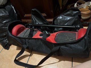 Hoverboard Rojo con Bolsa de Transporte