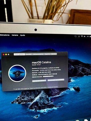 MacBook Air 13,3 Plata