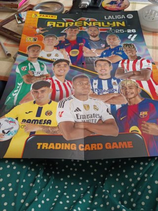 Póster Panini Adrenalyn La Liga 2025-26