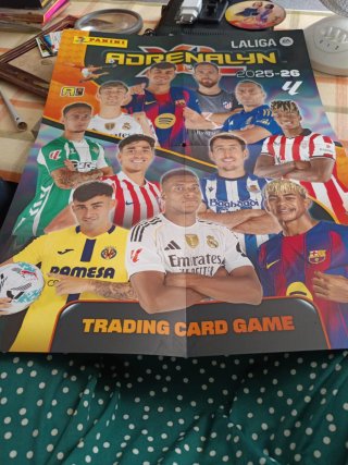Póster Panini Adrenalyn La Liga 2025-26