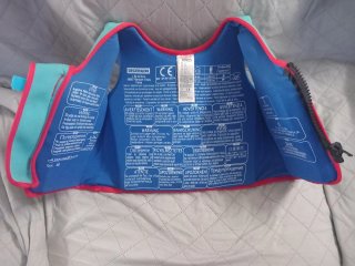 Chaleco flotador Nabaiji azul y rojo