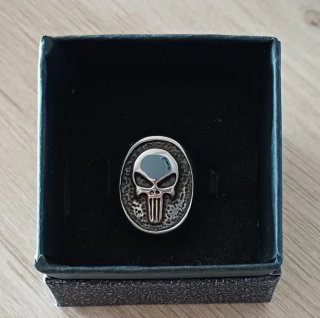 Anillo Punisher Calavera Acero Inoxidable