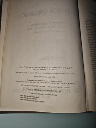 Química orgánica de Streitwieser & Heathcock