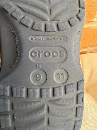 Crocs Azul Marino Talla M9 W11 Unisex
