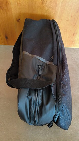 Mochila Viaje Kipsta Urban 35L Negra Gris