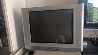 Televisor LG Antiguo Gris/Plata