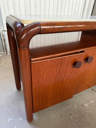 Aparador vintage mármol y madera