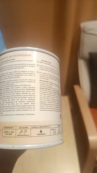 Decapante Quita Pinturas SPSIL Multisúperficie