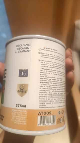 Decapante Quita Pinturas SPSIL Multisúperficie