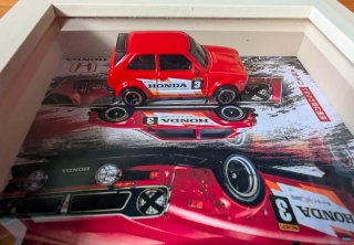 Cuadro Honda Civic 1973 Custom