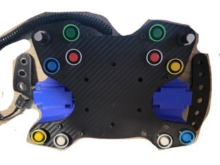 Volante 3D con botones y palancas(SIN PROBAR)