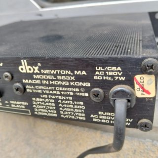 DBX 563X The Silencer