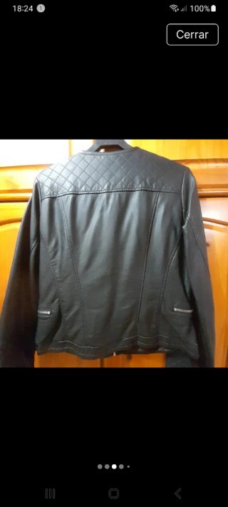 Chaqueta Pimkie negra talla 42