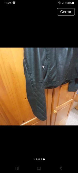 Chaqueta Pimkie negra talla 42