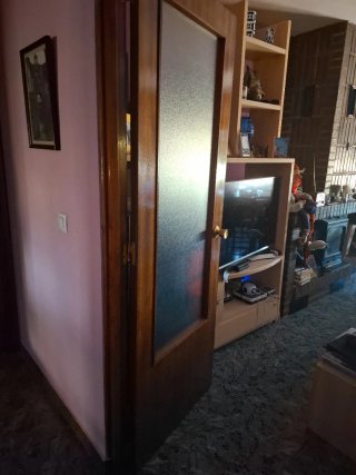 Puerta Madera y Cristal