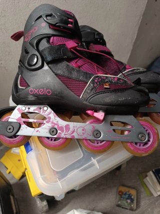 Patines en línea Oxelo mujer talla ajustable