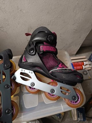 Patines en línea Oxelo mujer talla ajustable