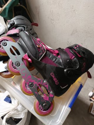 Patines en línea Oxelo mujer talla ajustable