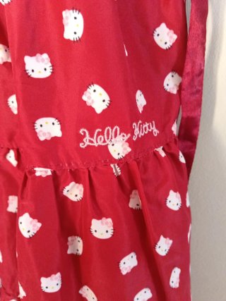 Vestido niña Hello Kitty rojo