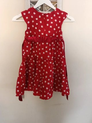 Vestido niña Hello Kitty rojo