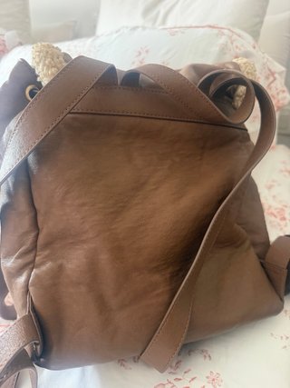 Mochila Liu Jo piel y borreguito
