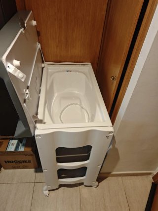 Bañera cambiador bebé