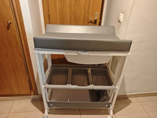 Bañera cambiador bebé
