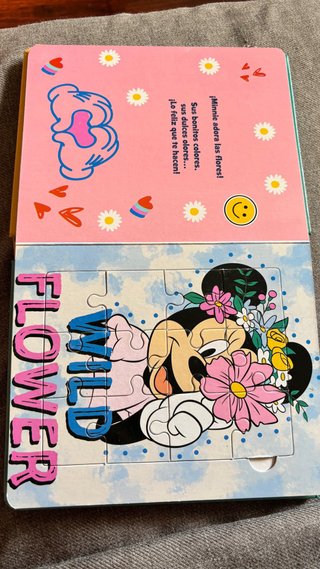 Libro mickey puzle