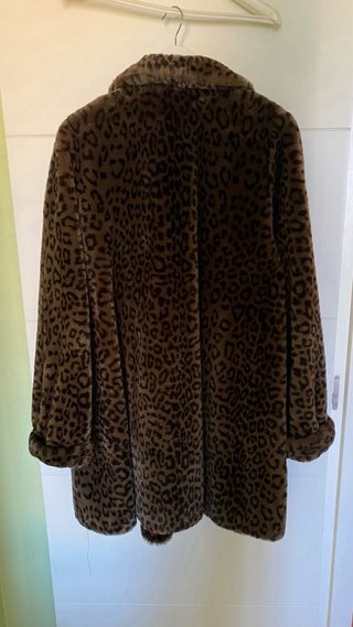 Chaquetón Vintage animal print Apparence mujer