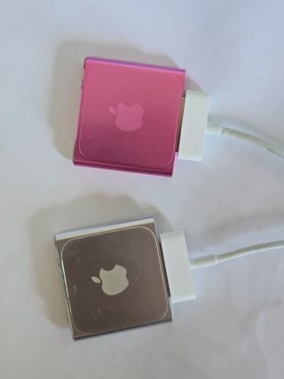 Pack 2 iPod Nano Plata y Rosa de 8gb ( Leer)