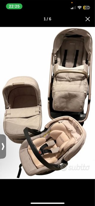 Trio Peg Perego Mon Amour