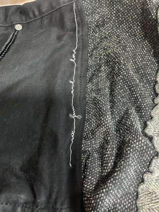 Falda Desigual Talla 38 Negra Lentejuelas