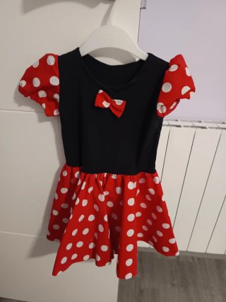 Disfraz Minnie Mouse 2-3 años