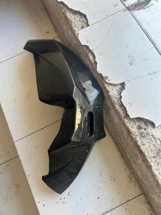 Guardabarros moto negro