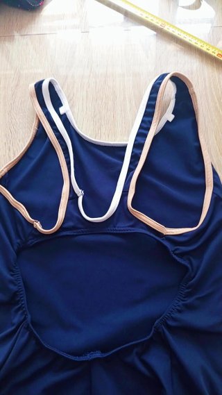 Bañador deportivo niña Nabaiji azul