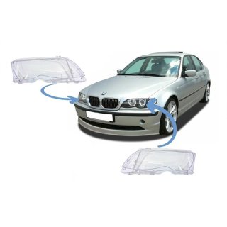 Tulipas cristal de faros BMW Serie 3 E46 Sedan 200