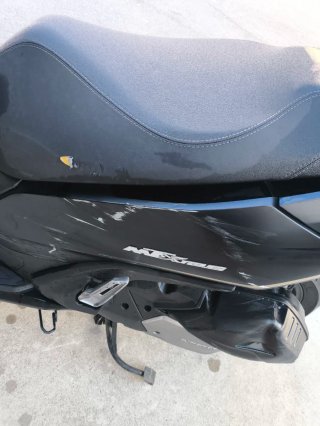 QJ MTX 125cc Maxi Scooter Negra 2025 con 8.466 km